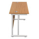 Olton 600mm Deep Cantilever Straight Office Desk